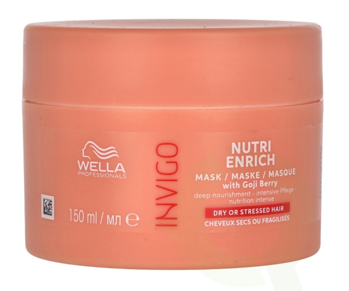 Wella Invigo - Nutri-Enrich Deep Nourishing Mask 150 ml With Goji Berry in the group BEAUTY & HEALTH / Hair & Styling / Hair care / Hair Mask at TP E-commerce Nordic AB (C56865)