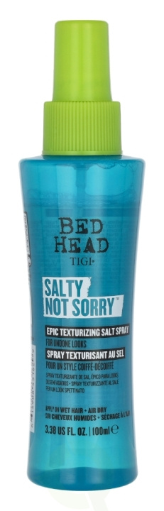 TIGI Bh Salty Not Sorry Epic Texturizing Salt Spray 100 ml For Undone Looks in the group BEAUTY & HEALTH / Hair & Styling / Hair styling / Saltwater spray at TP E-commerce Nordic AB (C56909)