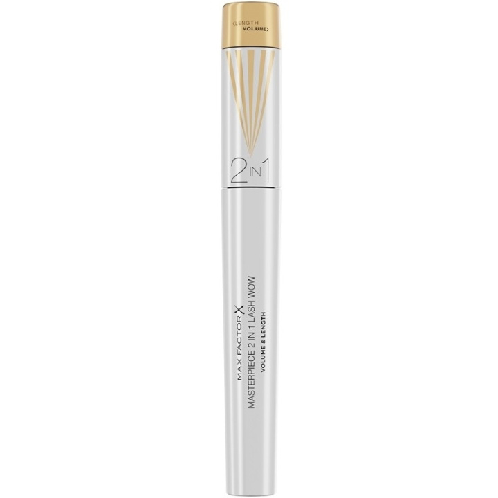 Max Factor Masterpiece 2 In 1 Lash Wow Mascara 001 Black 7ml in the group BEAUTY & HEALTH / Makeup / Eyes & Eyebrows / Mascara at TP E-commerce Nordic AB (C56963)