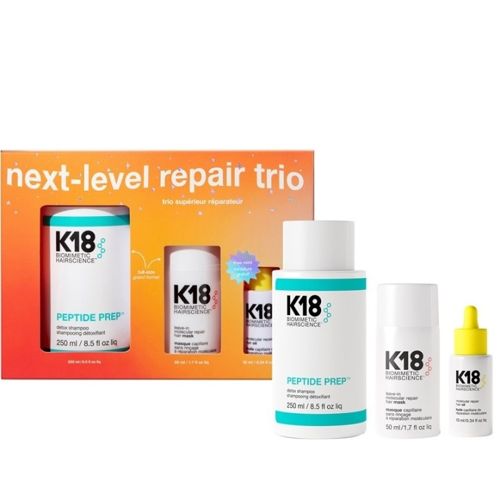 K18 Next Level Repair Trio in the group BEAUTY & HEALTH / Hair & Styling / Hair care / Hair Mask at TP E-commerce Nordic AB (C56967)