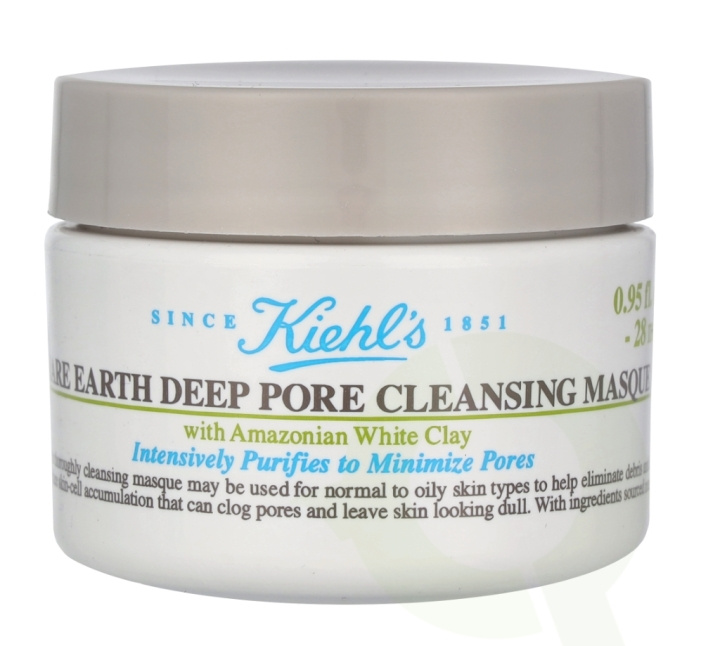 Kiehl\'s Rare Earth Deep Pore Cleansing Masque 28 ml in the group BEAUTY & HEALTH / Skin care / Face / Face creams at TP E-commerce Nordic AB (C57048)