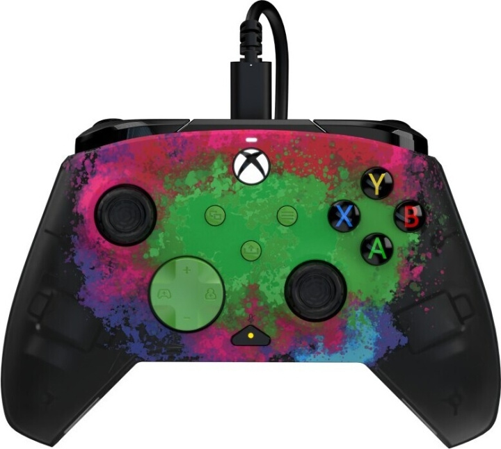 PDP Gaming Rematch Wired Controller - Space Dust (Glow In Dark) - trådbunden spelkontroll, Xbox in the group HOME ELECTRONICS / Game consoles & Accessories / Xbox Series X / Accessories at TP E-commerce Nordic AB (C57288)