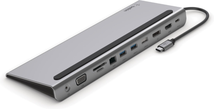 Belkin USB-C 11-in-1 Multiport - dockningsstation in the group COMPUTERS & PERIPHERALS / Laptops & accessories / Docking station at TP E-commerce Nordic AB (C57688)