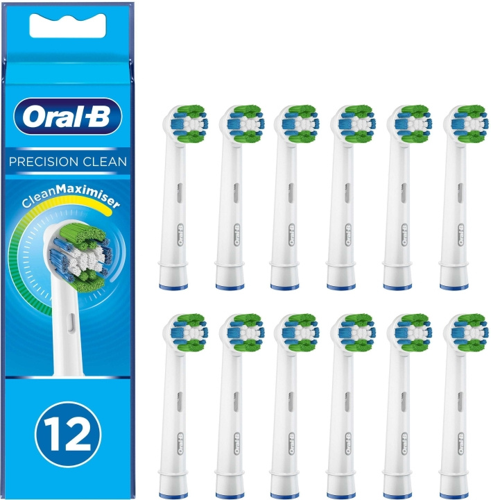 Oral B Precision Clean - borsthuvuden, 12 st in the group BEAUTY & HEALTH / Oral care / Accessories for electric toothbrushes at TP E-commerce Nordic AB (C57690)