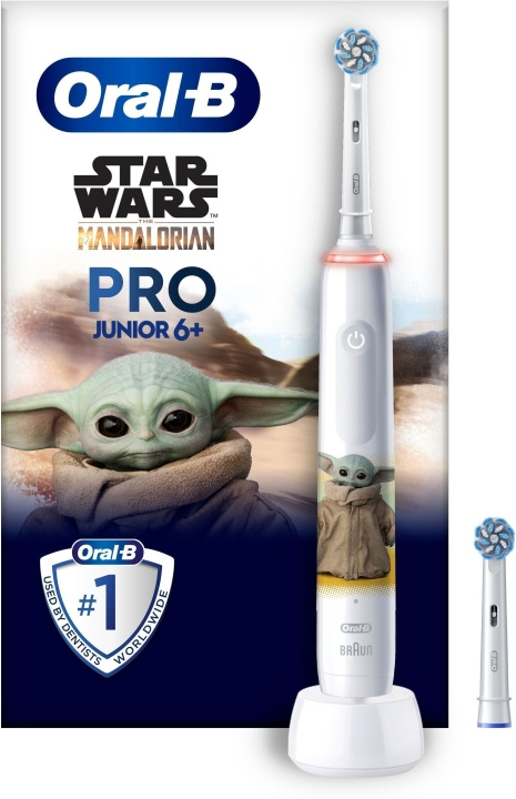 Oral B Pro Junior Star Wars - elektrisk tandborste in the group BEAUTY & HEALTH / Oral care / Electric toothbrushes at TP E-commerce Nordic AB (C57814)