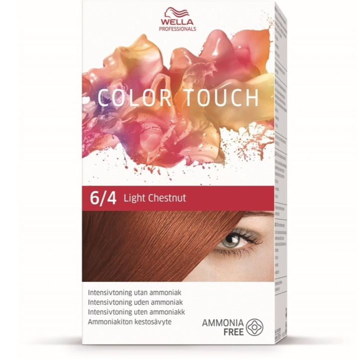 Wella Color Touch Vibrant Reds 6/4 Light Chestnut in the group BEAUTY & HEALTH / Hair & Styling / Hair care / Hair Dye / Hair Dye & Color bombs at TP E-commerce Nordic AB (C57918)