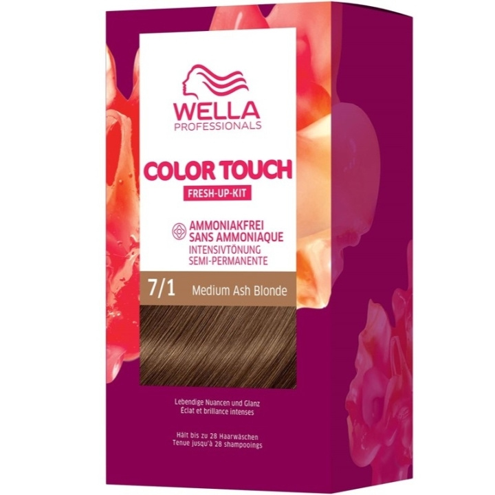 Wella Color Touch Rich Naturals 7/1 Medium Ash Blonde in the group BEAUTY & HEALTH / Hair & Styling / Hair care / Hair Dye / Hair Dye & Color bombs at TP E-commerce Nordic AB (C57927)