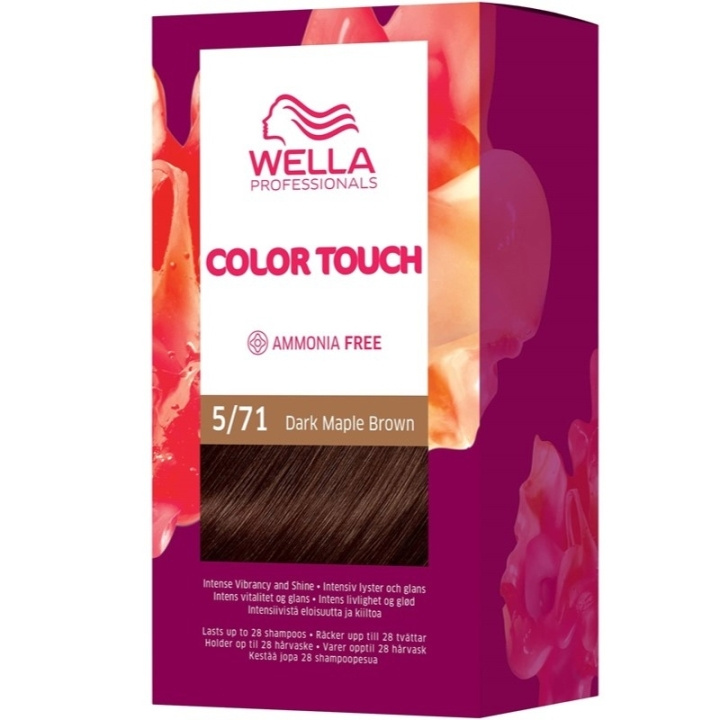 Wella Color Touch Deep Browns 5/71 Dark Maple Brown in the group BEAUTY & HEALTH / Hair & Styling / Hair care / Hair Dye / Hair Dye & Color bombs at TP E-commerce Nordic AB (C57937)