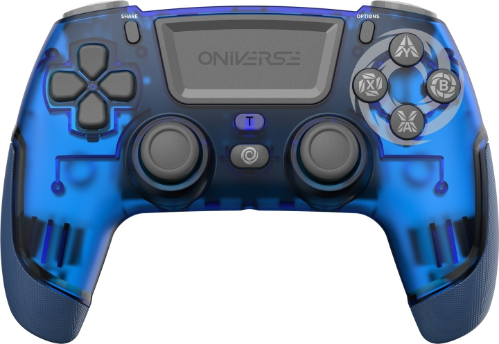 Oniverse Revolt trådlös handkontroll, Neptune Blue, PS4 in the group HOME ELECTRONICS / Game consoles & Accessories / Sony PlayStation 4 at TP E-commerce Nordic AB (C58077)