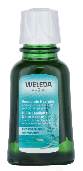 Weleda Nourishing Hair Oil 50 ml With Rosemary in the group BEAUTY & HEALTH / Hair & Styling / Hair care / Hair oil at TP E-commerce Nordic AB (C58282)