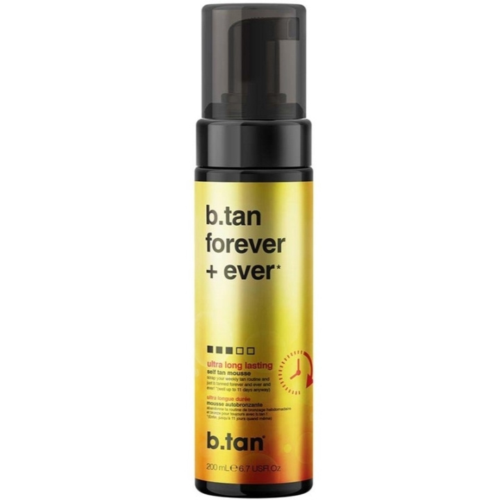 b.tan Forever + Ever Self Tan Mousse 200ml in the group BEAUTY & HEALTH / Skin care / Tanning / Sunless tanning at TP E-commerce Nordic AB (C58417)