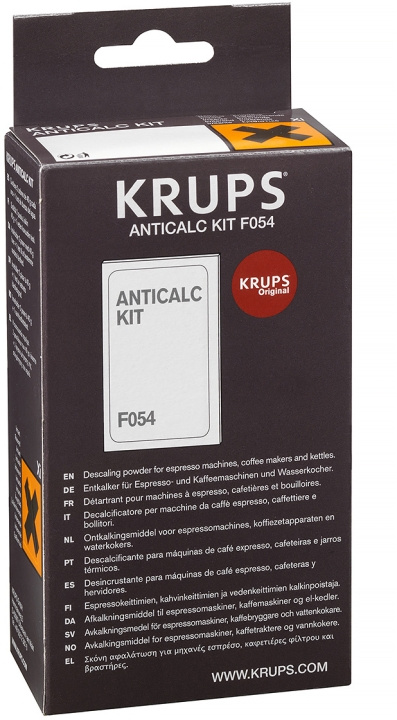 Krups Anticalc Kit Avkalkningsmedel in the group HOME, HOUSEHOLD & GARDEN / Household appliances / Coffee makers and accessories / Filters & Accessories at TP E-commerce Nordic AB (C58445)