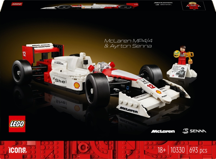 LEGO Icons 10330 - McLaren MP4/4 & Ayrton Senna in the group TOYS, KIDS & BABY PRODUCTS / Toys / Building toys / Lego at TP E-commerce Nordic AB (C58548)