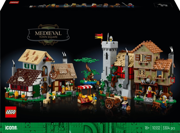 LEGO Icons 10332 - Medeltida stadstorg in the group TOYS, KIDS & BABY PRODUCTS / Toys / Building toys / Lego at TP E-commerce Nordic AB (C58552)