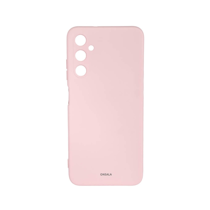 Onsala Phone Case with Silicone Feel Chalk Pink - Samsung A05s 4G in the group SMARTPHONE & TABLETS / Phone cases / Samsung at TP E-commerce Nordic AB (C58603)