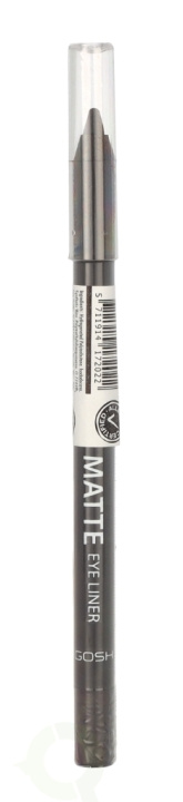 Gosh Matte Eyeliner 1.2 g 003 Grey in the group BEAUTY & HEALTH / Makeup / Eyes & Eyebrows / Eyeliner / Kajal at TP E-commerce Nordic AB (C58735)