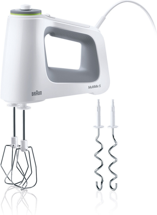 Braun HM5000WH MultiMix 5 electric mixer in the group HOME, HOUSEHOLD & GARDEN / Household appliances / Food processor & Kitchen appliances / Mixers at TP E-commerce Nordic AB (C58913)