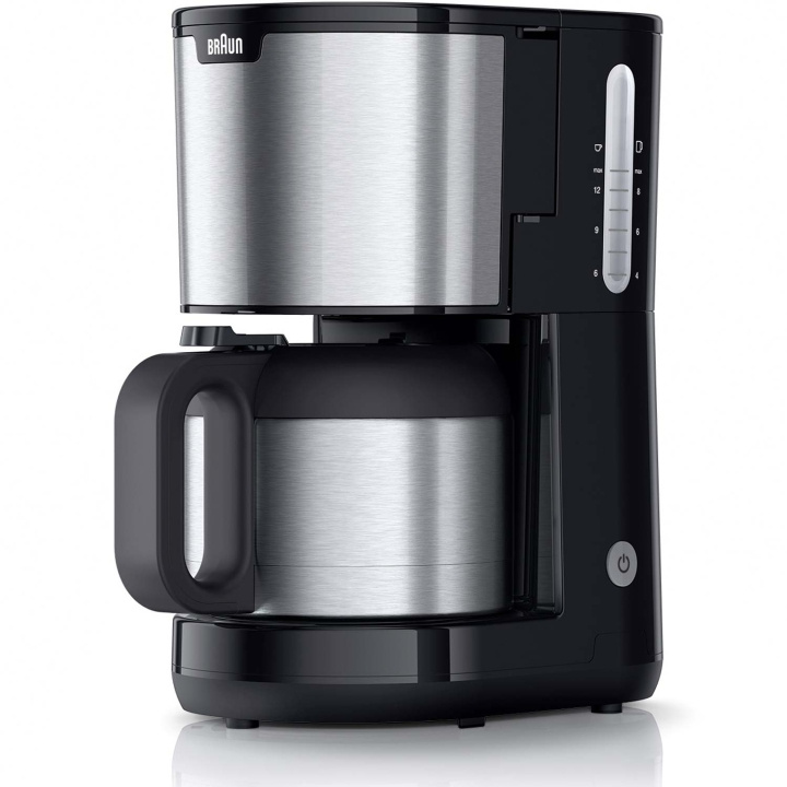 Braun Termosbryggare KF1505BK PurShine 1,2l in the group HOME, HOUSEHOLD & GARDEN / Household appliances / Coffee makers and accessories / Thermos brewers at TP E-commerce Nordic AB (C58954)