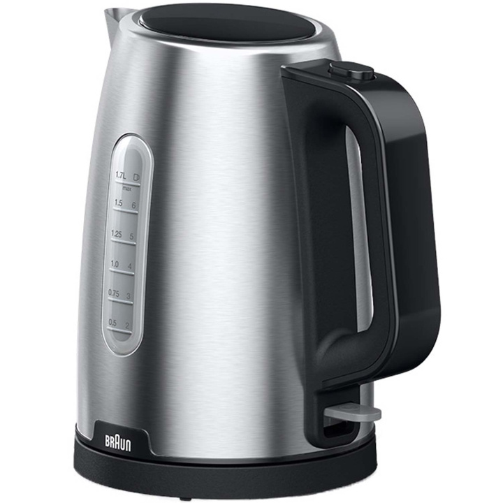 Braun Vattenkokare WK1500BK PurShine 1,7liter Rostfri in the group HOME, HOUSEHOLD & GARDEN / Household appliances / Water & Juice / Kettles at TP E-commerce Nordic AB (C58957)