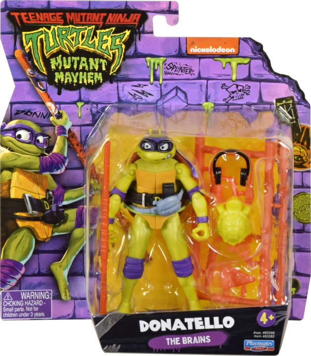 Teenage Mutant Ninja Turtles: Mutant Mayhem Donatello Figur in the group TOYS, KIDS & BABY PRODUCTS / Toys / Figures, Miniatures & accessories at TP E-commerce Nordic AB (C59134)