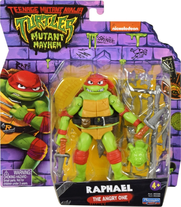 Teenage Mutant Ninja Turtles: Mutant Mayhem Raphael Figur in the group TOYS, KIDS & BABY PRODUCTS / Toys / Figures & Miniatures at TP E-commerce Nordic AB (C59137)