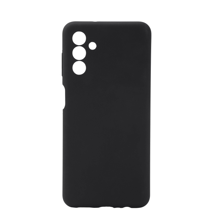 Essentials Samsung Galaxy A13 5G silicone back cover, black in the group SMARTPHONE & TABLETS / Phone cases / Samsung at TP E-commerce Nordic AB (C59181)