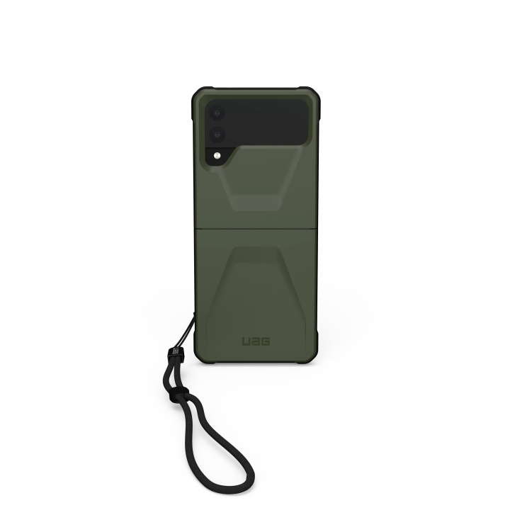 Urban Armor Gear Samsung Galaxy Z Flip 4 Civilian, Olive Drab in the group SMARTPHONE & TABLETS / Phone cases / Samsung at TP E-commerce Nordic AB (C59339)