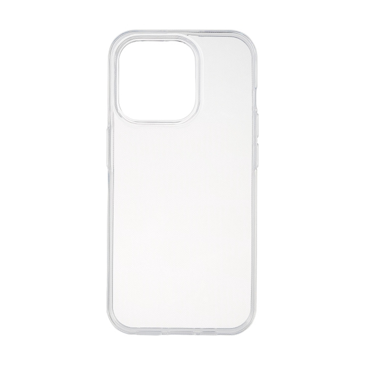 Essentials iPhone 15 Pro TPU back cover, transparent in the group SMARTPHONE & TABLETS / Phone cases / Apple / iPhone 15 at TP E-commerce Nordic AB (C59541)