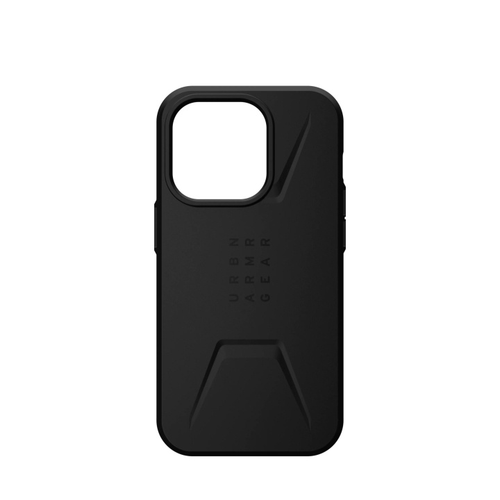 Urban Armor Gear iPhone 14 Pro Civilian Magsafe - Black in the group SMARTPHONE & TABLETS / Phone cases / Apple / iPhone 14 at TP E-commerce Nordic AB (C59653)