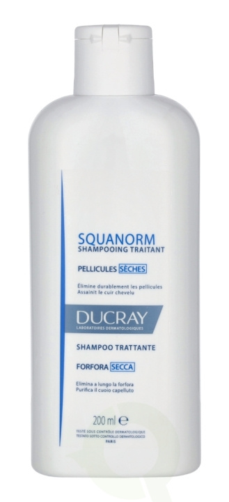 Ducray Squanorm Anti-Dandruff Treatment Shampoo 200 ml in the group BEAUTY & HEALTH / Hair & Styling / Hair care / Schampoo at TP E-commerce Nordic AB (C60335)