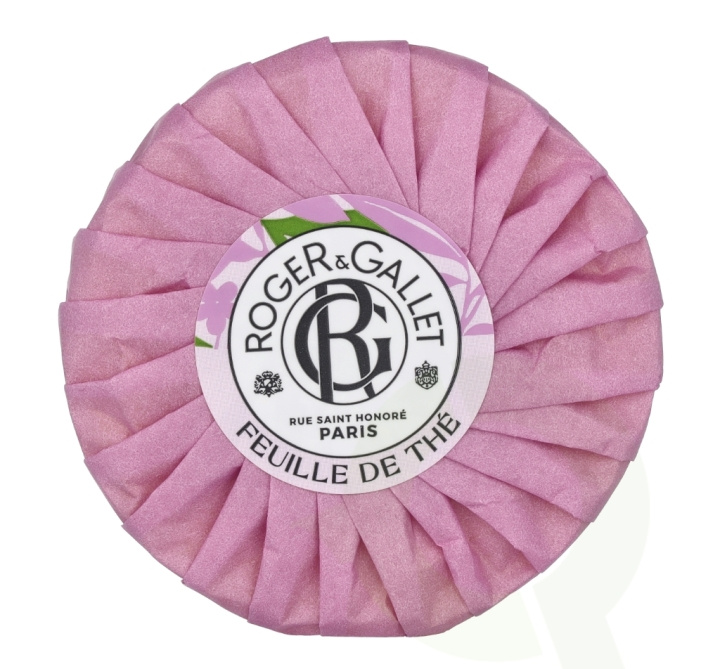 Roger & Gallet Feuille De The Soap Bar 100 g in the group HOME, HOUSEHOLD & GARDEN / Bathroom / Other at TP E-commerce Nordic AB (C60337)