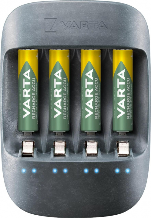 Varta Eco Charger + 4x56816 AA 2100 mAh in the group HOME ELECTRONICS / Batteries & Chargers / Rechargable batteries / AA at TP E-commerce Nordic AB (C60793)