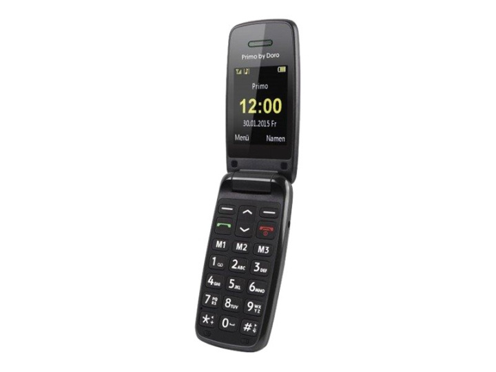 Doro Primo 401 2 Svart in the group SMARTPHONE & TABLETS / Mobile phones & smartphones at TP E-commerce Nordic AB (C60911)