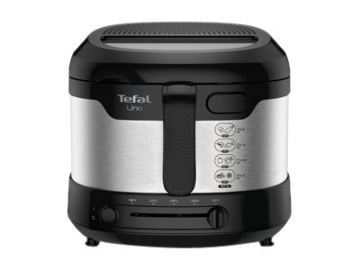 Tefal Uno M Fritös 1,8 liter Rostfritt stål in the group HOME, HOUSEHOLD & GARDEN / Household appliances / Airfryers & Fryers at TP E-commerce Nordic AB (C60926)