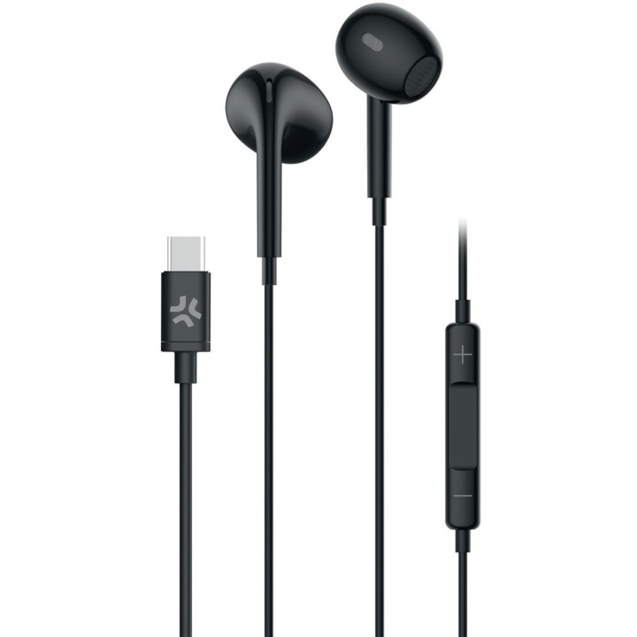 Celly UP1300 Stereoheadset Drop USB-C Svart in the group HOME ELECTRONICS / Audio & Picture / Headphones & Accessories / Headphones at TP E-commerce Nordic AB (C61390)