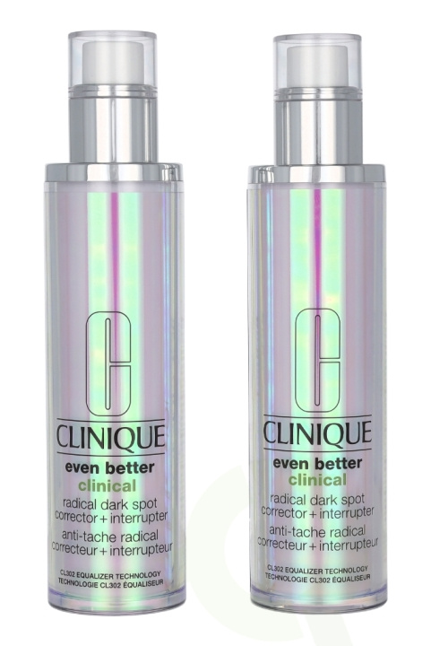 Clinique Even Better Clinical Radical Dark Spot 200 ml Corrector + Interrupter/2x100ml in the group BEAUTY & HEALTH / Skin care / Face / Day cream at TP E-commerce Nordic AB (C61462)