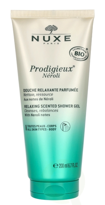 Nuxe Prodigieux Neroli Relaxing Scented Shower Gel 200 ml in the group BEAUTY & HEALTH / Skin care / Body health / Bath & Shower gels at TP E-commerce Nordic AB (C61489)