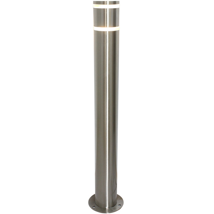 Llitt Nils Bollard Pollare 80cm E27-sockel IP44 Aluminium in the group HOME, HOUSEHOLD & GARDEN / Electricity & Lighting / Outdoor lighting / Garden lighting at TP E-commerce Nordic AB (C62112)