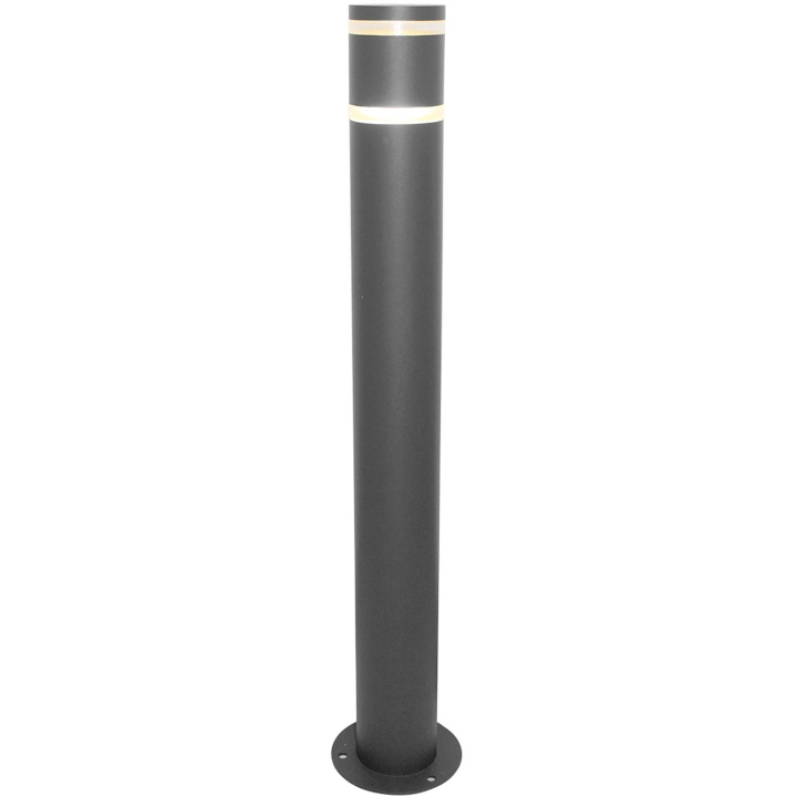 Llitt Nils Bollard Pollare 80cm E27-sockel IP44 Antracit in the group HOME, HOUSEHOLD & GARDEN / Electricity & Lighting / Outdoor lighting / Garden lighting at TP E-commerce Nordic AB (C62113)