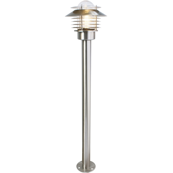 Llitt Stig Bollard Pollare 100cm E27-sockel IP44 Aluminium in the group HOME, HOUSEHOLD & GARDEN / Electricity & Lighting / Outdoor lighting / Garden lighting at TP E-commerce Nordic AB (C62155)