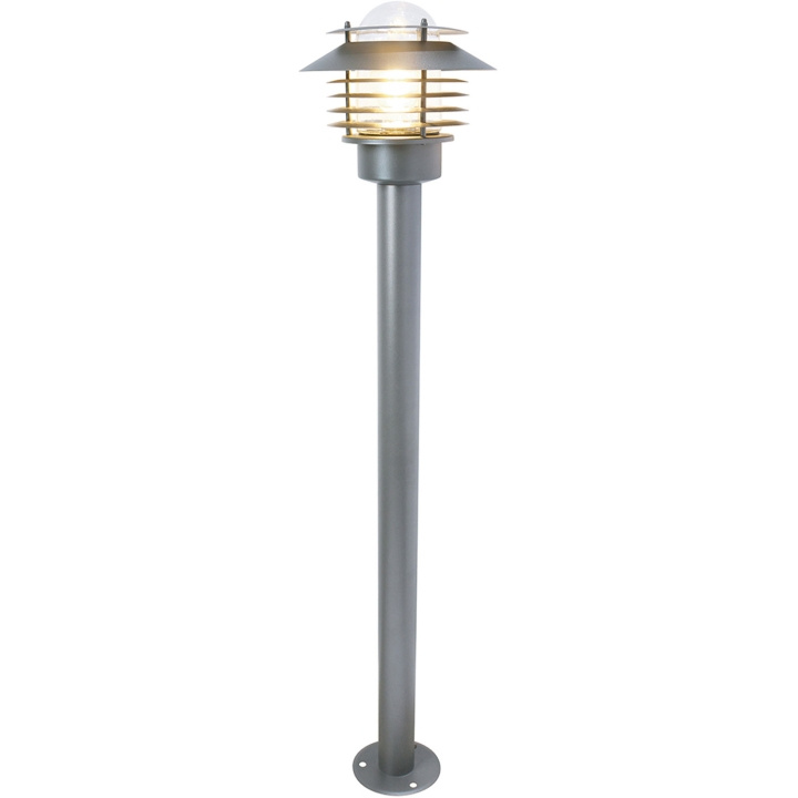 Llitt Stig Bollard Pollare 100cm E27-sockel IP44 Antracit in the group HOME, HOUSEHOLD & GARDEN / Electricity & Lighting / Outdoor lighting / Garden lighting at TP E-commerce Nordic AB (C62156)