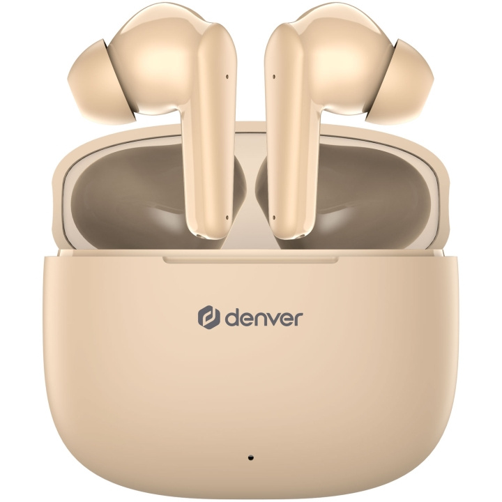 Denver TWE-48NU True wireless Bluetooth hörlur med laddetui in the group HOME ELECTRONICS / Audio & Picture / Headphones & Accessories / Headphones at TP E-commerce Nordic AB (C62197)