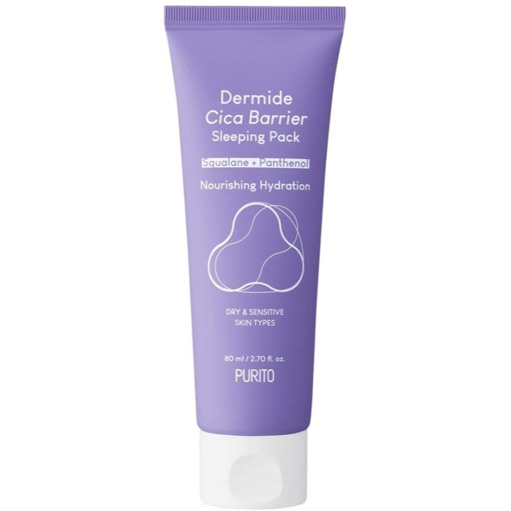 Purito Dermide Cica Barrier Sleeping Pack 80ml in the group BEAUTY & HEALTH / Skin care / Face / Face creams at TP E-commerce Nordic AB (C62276)