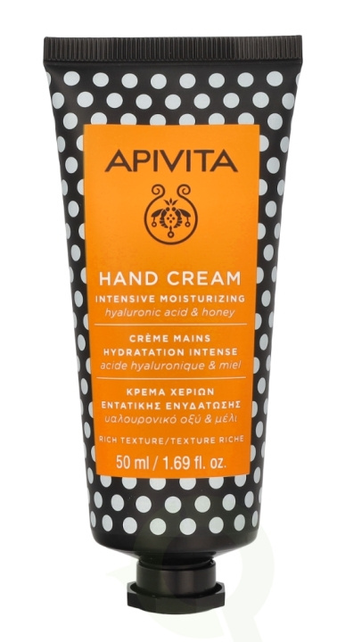 Apivita Rich Moisturizing Hand Cream 50 ml Hyaluronic Acid & honey in the group BEAUTY & HEALTH / Manicure / Pedicure / Hand Creams at TP E-commerce Nordic AB (C62432)