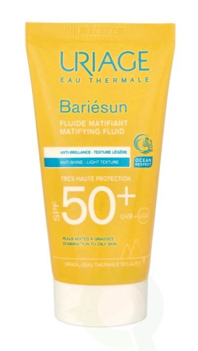 Uriage Bariesun Mat Fluid SPF50+ 50 ml in the group BEAUTY & HEALTH / Skin care / Tanning / Sunscreen at TP E-commerce Nordic AB (C62449)