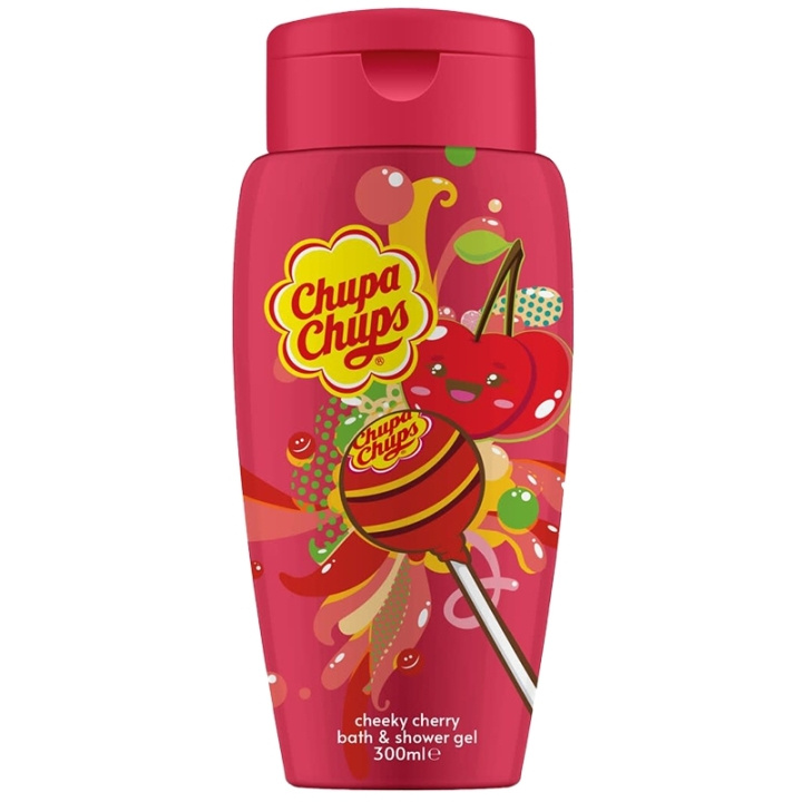 Chupa Chups Bath & Body Wash Cheeky Cherry 300ml in the group BEAUTY & HEALTH / Skin care / Body health / Bath & Shower gels at TP E-commerce Nordic AB (C62488)