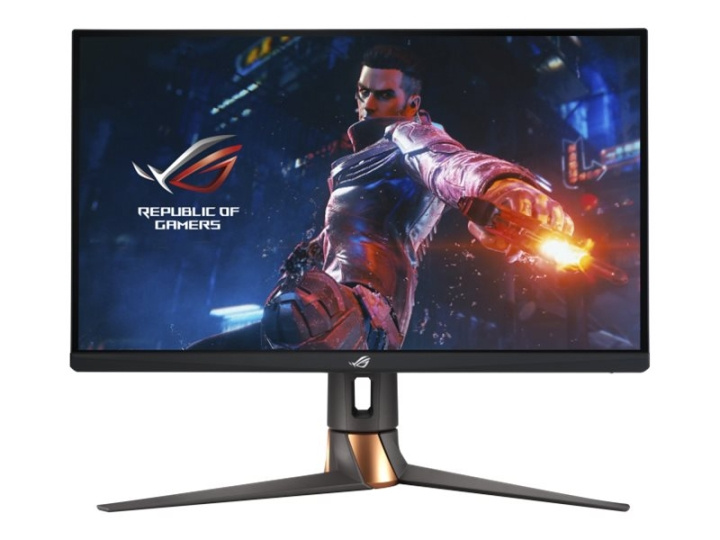 ASUS ROG Swift PG27UQR 27 3840 x 2160 (4K) HDMI DisplayPort 160Hz Pivot-skärm in the group COMPUTERS & PERIPHERALS / Computer monitor / Computer monitors at TP E-commerce Nordic AB (C62572)