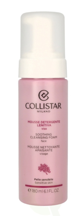 Collistar Soothing Cleansing Foam 180 ml in the group BEAUTY & HEALTH / Skin care / Face / Cleaning at TP E-commerce Nordic AB (C62897)