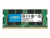 Crucial DDR4 4GB 2666MHz CL19 Non-ECC SO-DIMM 260-PIN in the group COMPUTERS & PERIPHERALS / Computer components / RAM memory / DDR4 SoDimm at TP E-commerce Nordic AB (C63117)
