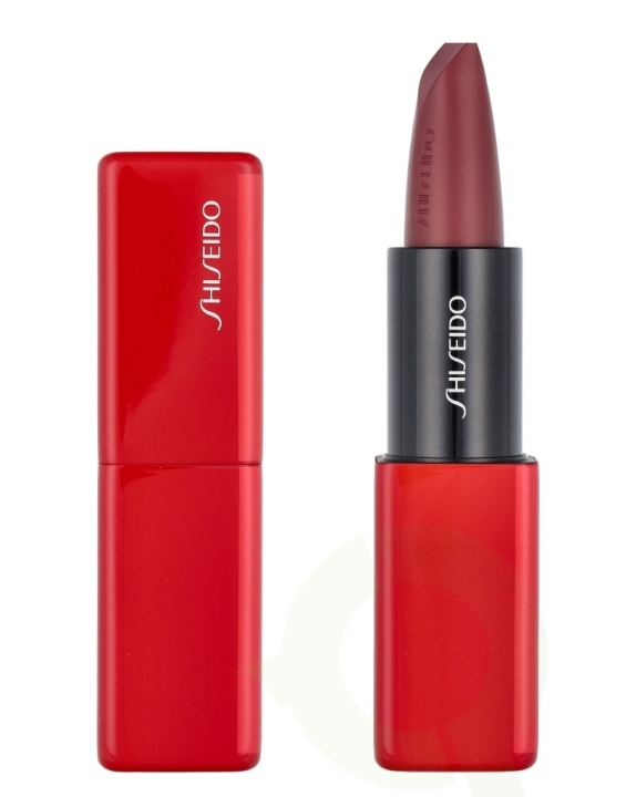 Shiseido Technosatin Gel Lipstick 3.3 g #411 Scarlet Cluster in the group BEAUTY & HEALTH / Makeup / Lips / Lipstick at TP E-commerce Nordic AB (C63956)